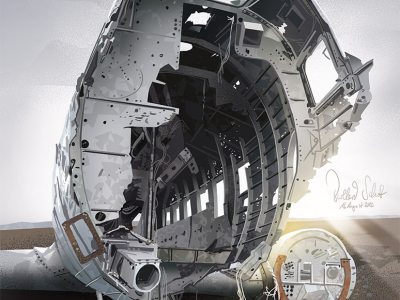 Island Flugzeug-Wrack