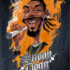 Karikatur Snoop Dogg