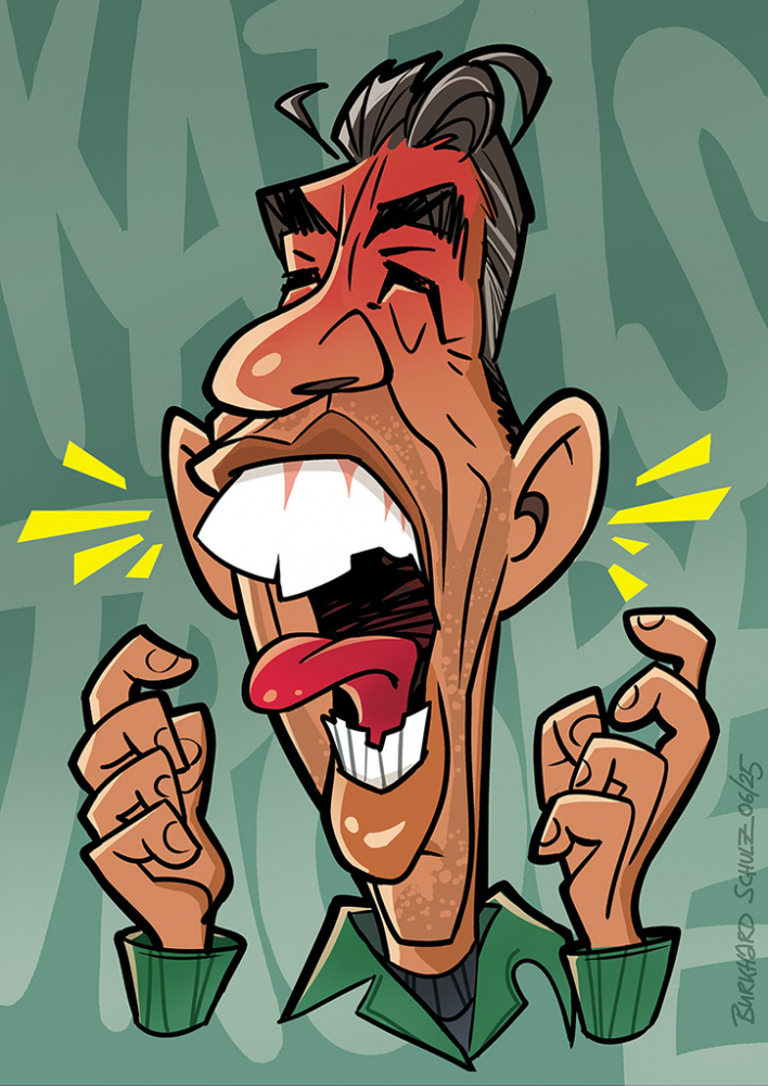 Karikatur Steel Buddies Michael Manousakis