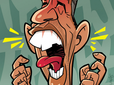 Karikatur Steel Buddies Michael Manousakis