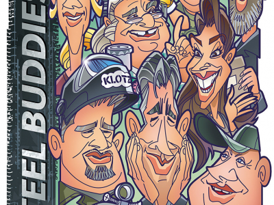 Karikatur Team Steel Buddies