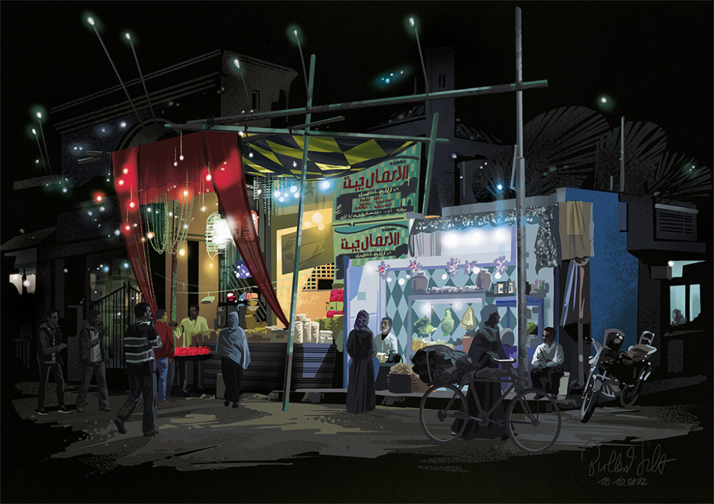Night market