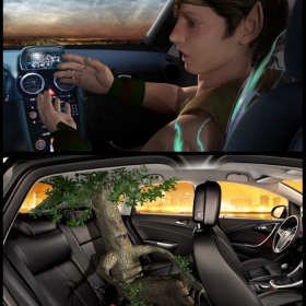 3D Storyboards, Illustrationen für Messe, Retail,TV und Filmdreh