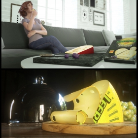 3D Storyboards, Illustrationen für Messe, Retail,TV und Filmdreh