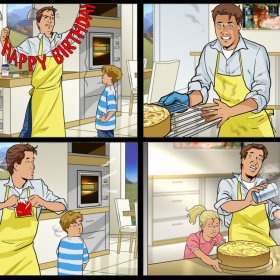 Storyboards, Animatics, Key-Visuals