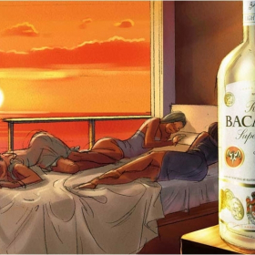 Bacardi morning party