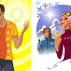 Lifestyle- Vektorgrafik