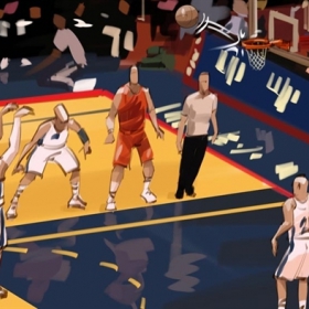 Basketball illustration
