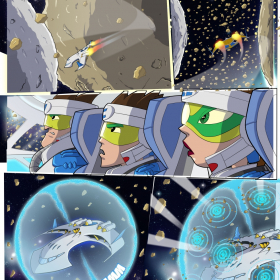 Comic, Figuren Entwicklung, Actimel