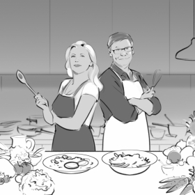 Storyboards, Animatics, Visuals für die MaFo, Moodfilme, Food, P