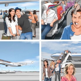 Storyboards, Animatics, Visuals für die MaFo, Moodfilme, Food, P