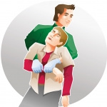 Erste Hilfe / Infografik / Medizin / Vektorumsetzungen /